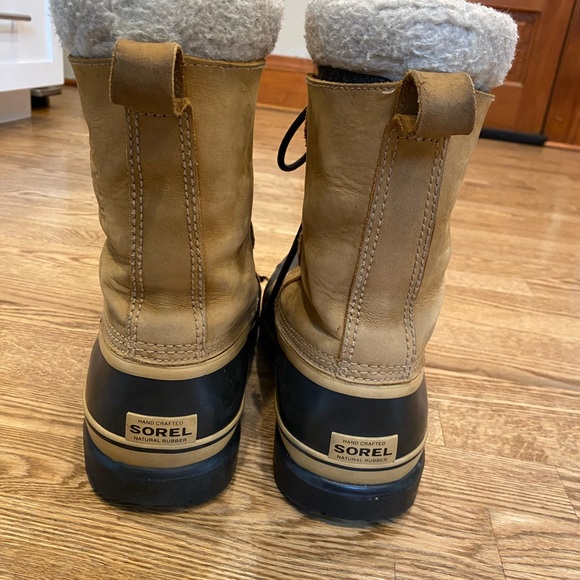 Sorel Tan and Black Insulated Boots main image 4